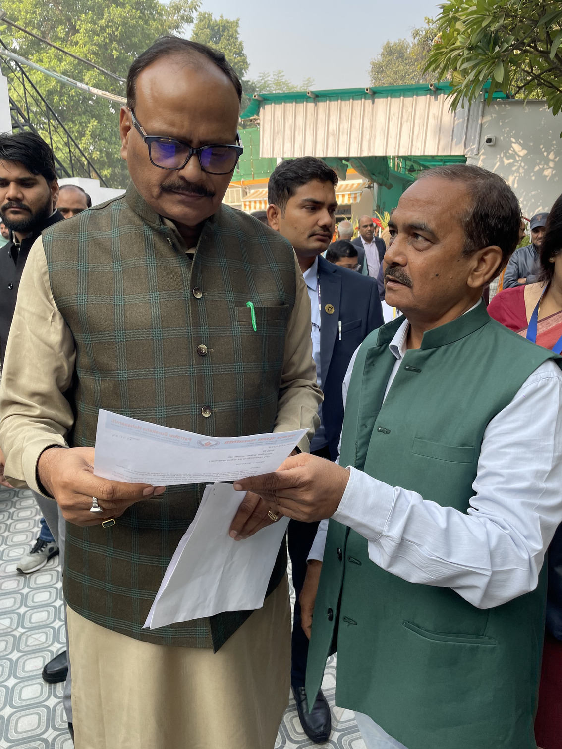 Patrakaar Suraksha Mahasamiti: Meeting With Dy CM Brijesh Pathak